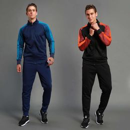 Soccer Sets/tracksuits Autumn Winter Sports Jacket Badminton Breathable Quick Drying Basketball Training Set Printable Running Jacket