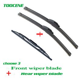 Front And Rear Wiper Blades For Land Rover Discovery 4 2009-2018 Rubber Windscreen Windshield Wipers Car Accessories 22+21+16