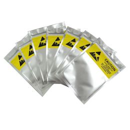 Various Size Self Sealing Anti-Static Shielding Plastic Bag Electronic Batteries Anti Static Storage Bags ESD LX6438