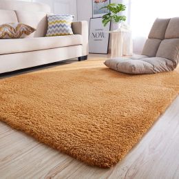 Thick Bedside Carpet Soft Plush Bedroom Rugs Living Room Sofa Tea Table Carpets Non-slip Furry Floor Mat Home Large Area Rug