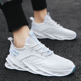 Casual Shoes Men's Sportswear Men Woven Breathable Students Comfortable Color Running Fashionable