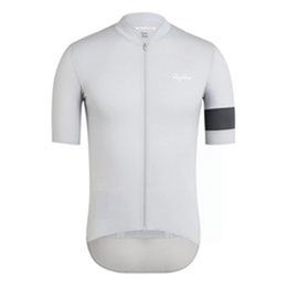 Breathable Mens Short Sleeve Cycling jersey RAPHA Team Maillot Road Racing Tops Quick Dry MTB Bike Shirts Bicycle Uniform Ropa Cic203o