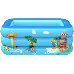 Household inflatable swimming pool PVC bathtub portable wear-resistant baby and children swimming pool pools for country house