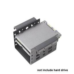 Enclosure Internal 2.5" HDD SSD To 3.5" Drive Bay Aluminum Mounting Kit To 4 Hard Drive Adapter Chassis Hard Drive Tray Caddy Bay