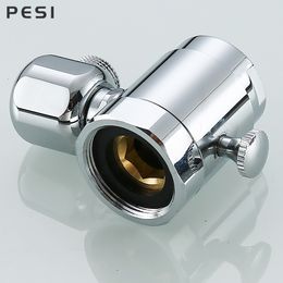 Kitchen Faucet Aerator Water Tap Nozzle Bubbler ABS/Copper Water Saving Filter 360-Degree 2-Flow Splash-proof.