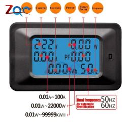 AC 5KW 85~250V Digital Voltage Metres indicator Power Energy Voltmeter Ammeter current Amps Volt Wattmeter Tester Detector