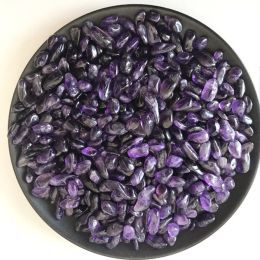 high quality Natural Amethysts Quartz Crystal Polished Gravel chips beads Specimen natural stones and minerals Fish Tank diy100g