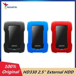 Drives Original ADATA HD330 5TB 4TB 2TB 1TB 2.5"External HDD USB 3.2 Gen 1 (USB 5Gbps)Waterproof Dustproof Mobile Hard Drive High Speed