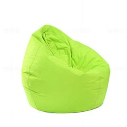 Waterproof Lazy Sofas Cover Chairs without Filler Linen Cloth Lounger Seat Bean Bag Pouf Puff Couch Tatami Living Room Hot Sale