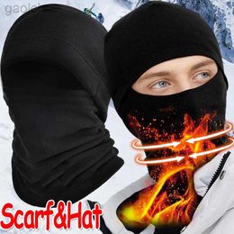 Fashion Face Masks Neck Gaiter Winter Polar Coral Hat Fleece Balaclava Men Mask Warmer Beanies Thermal Head Cover Tactical Military Sports Scarf Caps 24410