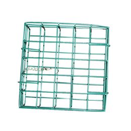 Green Square Bread Block Bird Feeder Outdoor Bird Food Device Suet Feeder Bird Cage Quick Delivery