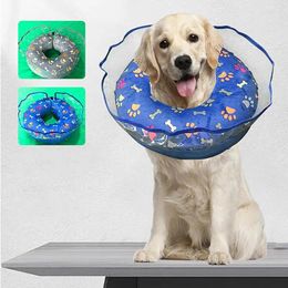 Dog Collars Donut Collar Anti Bite Cute For Pets Inflatable Soft Cones Small Medium Dogs And Cats Elizabeth Pet