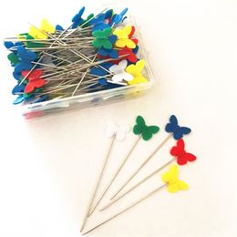 50/100Pcs Box Dressmaking Pins Head Pins Embroidery Patchwork Pins For Sewing DIY Sewing Dressmaker Jewellery Decoration