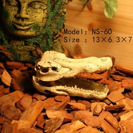 Pet supplies, reptiles, feeding boxes, decoration, resin animals, skull, spiders, ghosts, shelter