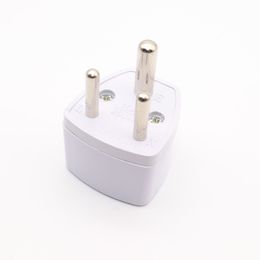 1PC 3 pin Universal UK/US/EU/AU to Small South Africa Plug India Travel Converter Adaptor AC Power Multi Outlet Adapter Socket