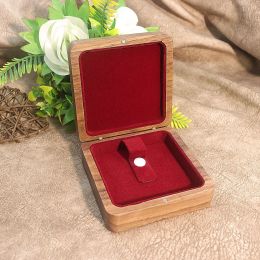 Engagement Anniversary Personalized Name Date for Wedding Ceremony Ring Box Packaging Earring Storage Ladies Gift Bead Case