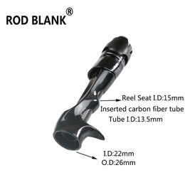 Rod Blank 1 Set Casting Reel Seat Eva Cap Cork Cap Fishing Rod Building Component Rod Repair Accessory