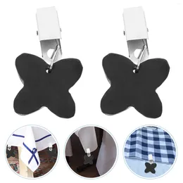 Table Mats 4 Pcs Tablecloth Drop Clip Covers Pendant Outdoor Weight Delicate Clips Holding Decorative Weights Replaceable