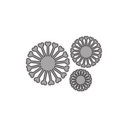 Layered Snowflake Flower Metal Cutting Dies For Scrapbooking Craft Die Cut Card Making Embossing Stencil Photo Album Decorations