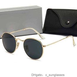 Design ray sunglasses toprb 3447 rbr square men women Polarised club master havana frames green orange blue brown fashion lenses sport Y62V
