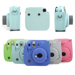 Carry PU Leather Bag Case Cover with Shoulder Strap For Fujifilm Instax Mini 9 Mini 8 Mini 8+ Instant Film Photo Camera