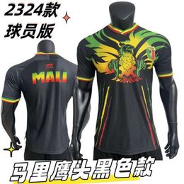 Soccer Jerseys Men's 2324 Malian Black Hawkhead Football Jersey Player Edition Match Printable