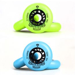 Flying Eagle 90A Sliders Inline Skates Wheel FE Slide Skating Wheel Pink Red Blue Green 72mm 76mm Size Using 608 bearing Roller