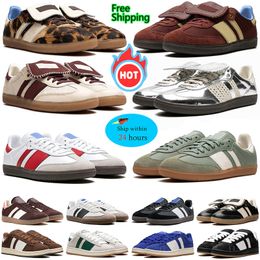 Free Shipping Designer Vegan Casual Shoes Men Women Designer Trainers Core Black Bonners Green Gum Outdoor Flat Sports Sneakes