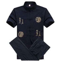 traditional mens chinese tops oriental shirts mens clothing for men cheongsam pants tang suit stand collar shirt male vintage