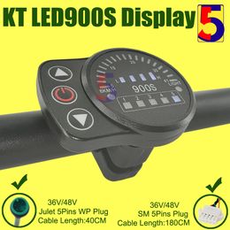 eBike KT LED Display KT LED890 36V/48V Display for KT Controller KT LED900S Display Meter eBike LED Display