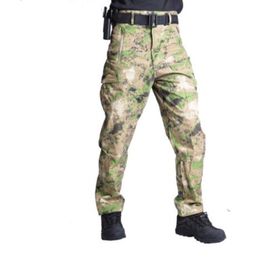 Men's Military Tactical Shark Skin Pants Soft Shell Fleece Warm Trousers Waterproof Windproof Hiking Climbing Hunting Clothes