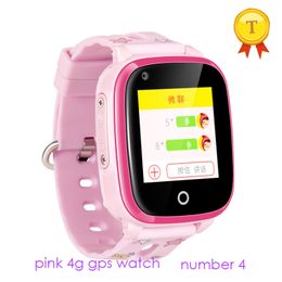 IP67 Waterproof 4G lte B38/B39/B40/B41 GPS WIFI Kids child pedometer Smart Wristwatch with Remote Monitor Camera SOS Video Call