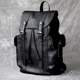 School Backpacks Classic Fashion Bag Women Men Leather Backpack Duffel Bags Unisex Purses Tote2354