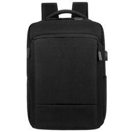 HBP NON Brand USB minimalist Backpack charging new backpack Korean casual trend business laptop bag