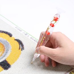 High Quality Resin 5D Diamond Painting Pen Cross Stitch Point Drill Pen DIY Embroidery Crafts Art Sewing Accessories
