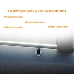For BMW F10 F07 E70 E90 F35 F18 Original Perfect Fit ABS+PC Car Door Latch Pin Door Screw Knob Cap Cover Trim For X5 X3 X1 325i