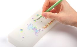 SAKURA Cute Glaze 3-Dimensional Glossy Ink Gel Pens 0.6mm 3D Art Font Jel Kalem Kawaii School Supplies Japan Stationery Stylo
