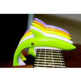 SOACH new plastic personality shark capo multiple color options ukulele Guitar Parts & Accessories