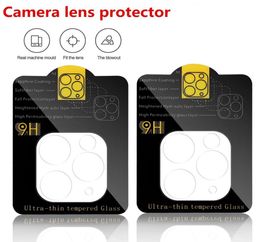 Transparent Tempered Glass Camera lens Screen Protector For iphone 14 11 12 13 mini Pro Max With Retail box1522893