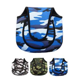 Waterproof Fishing Reel Bag Camo Spinning Wheel protective case 1000 3000 8000 Reels Gear Sea Tackle 240408