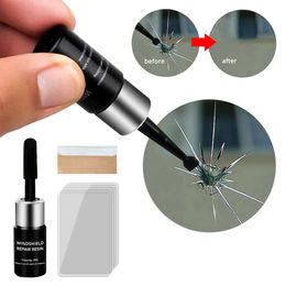 Universal Crack Glass Repair Kit Windshield Nano Liquid DIY Car Window Phone Screen Utensil Scratch Restores