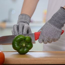 Level 5 Safety Anti Cut Gloves, Cut-Resistant Gloves, Butcher Magic Gardening Handguard Kitc, High-strength Grade
