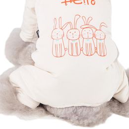 Puppy Hoodie Puppy Wear Resistant Anti-fade Jumpsuit Pet Outfit Pet Clothes Good Pet Coat