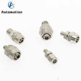 Air Hose Quick Joint Coupler Adapter M5 M6 M8 M10 M12 M14 Male Thread Pneumatic Fast twist Fittings Connector