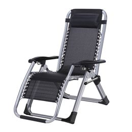 New European Large Armchair Outdoor Lounge Chair Fishing Chair Portable Beach Folding Chair Backrest Stool