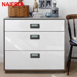 NAIERDI Ceramic Cabinet Knobs Handles Mediterranean Blue Grey Wardrobe Door Pulls European Furniture Handle Cabinet Hardware