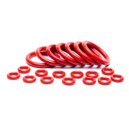 VMQ Rubber O Sealing Ring Gasket Silicone Washers for Vehicle Repair, Professional Plumbing,Air Gas Connexions WD3.5