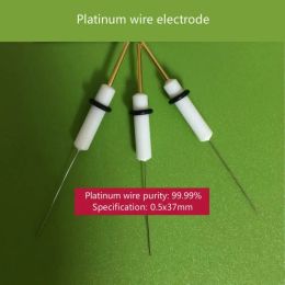 Factory direct platinum wire electrode 0.5 x 37mm/1*37mm platinum column auxiliary electrode can be Customised with
