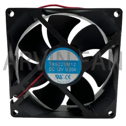 Chain/Miner New Original TX9225M12 12V 0.20A 9CM 9025 2 Wire Power Supply Cooling Fan