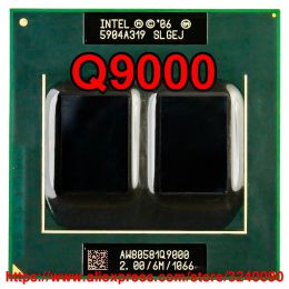 Processor Original lntel Core CPU Q9000 2.00GHz 6M Q 9000 QuadCore Processor SLGEJ Mobile CPU Laptop processor free shipping